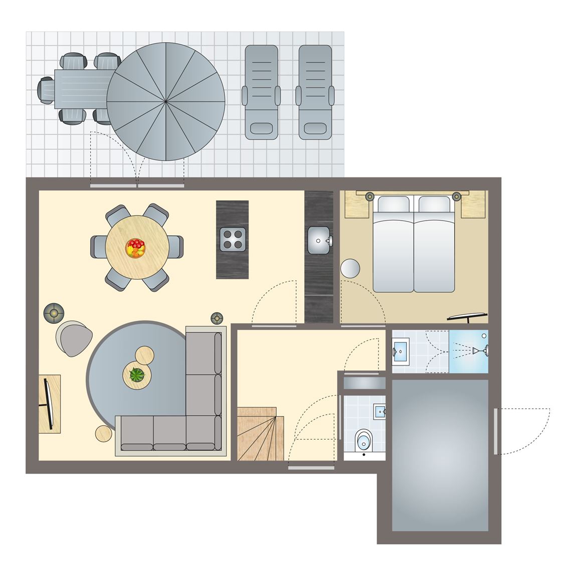 6-persoons woning