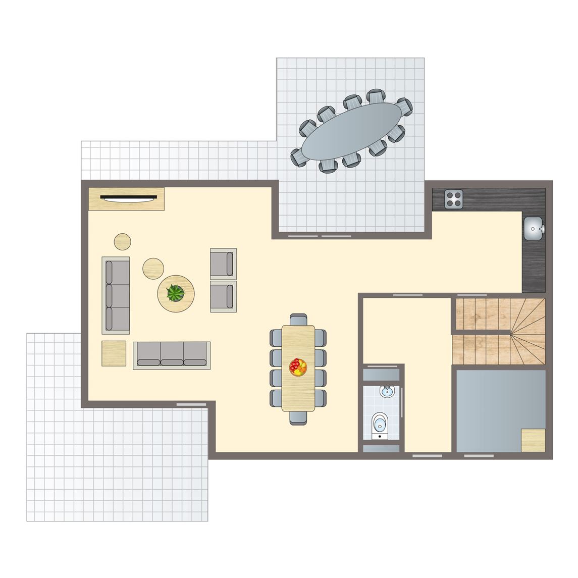 10-persoons woning