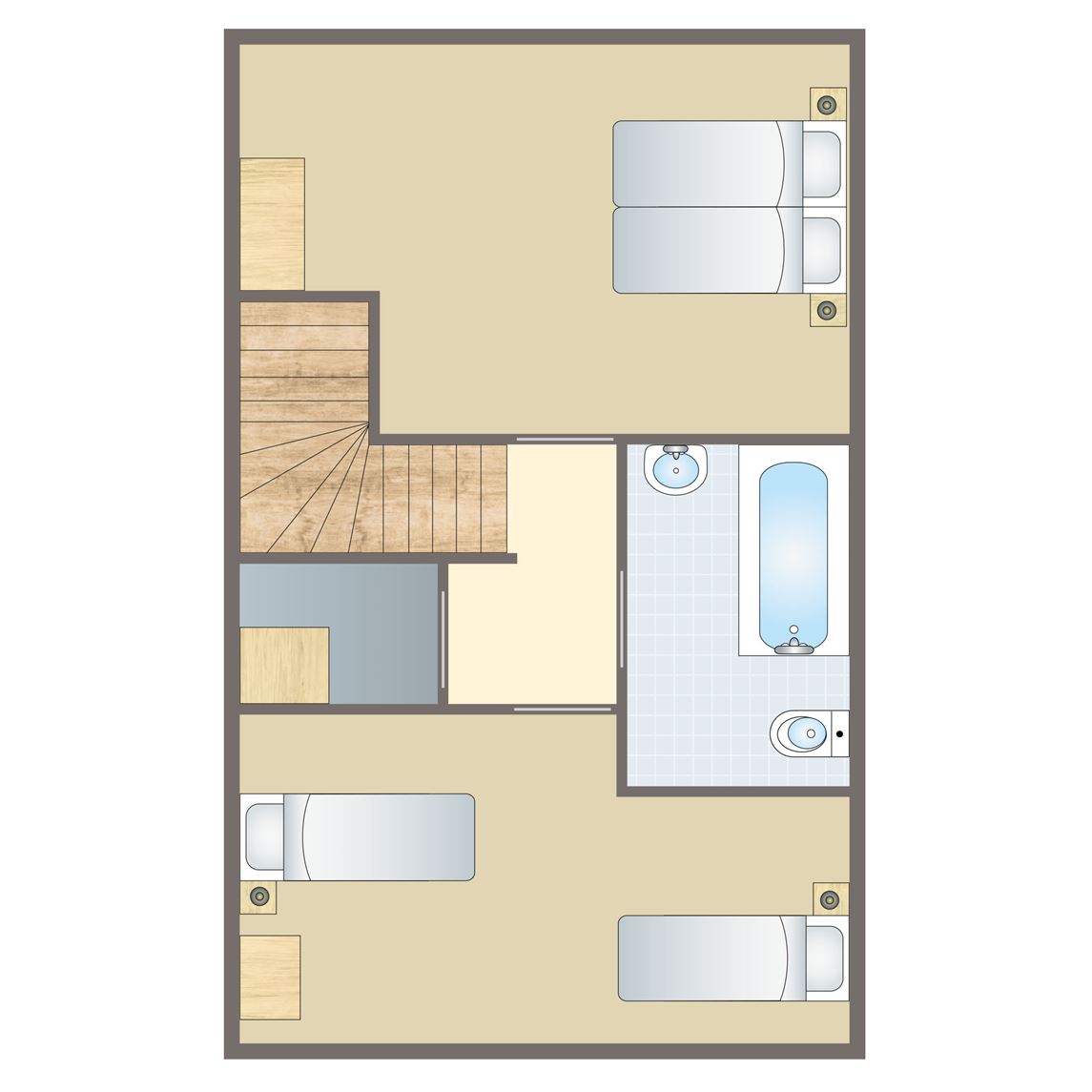 4-persoons maisonnette