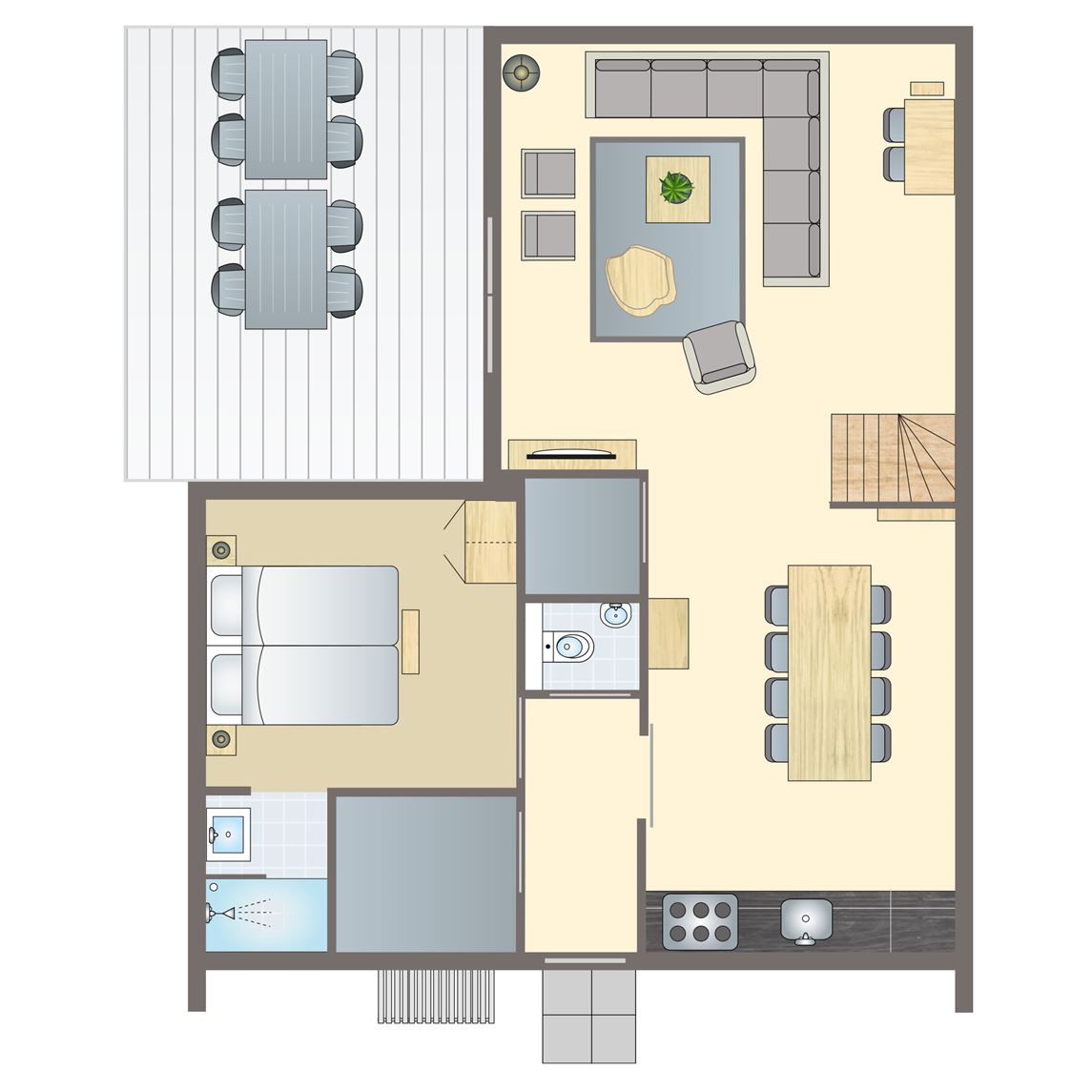 8-persoons kinderwoning