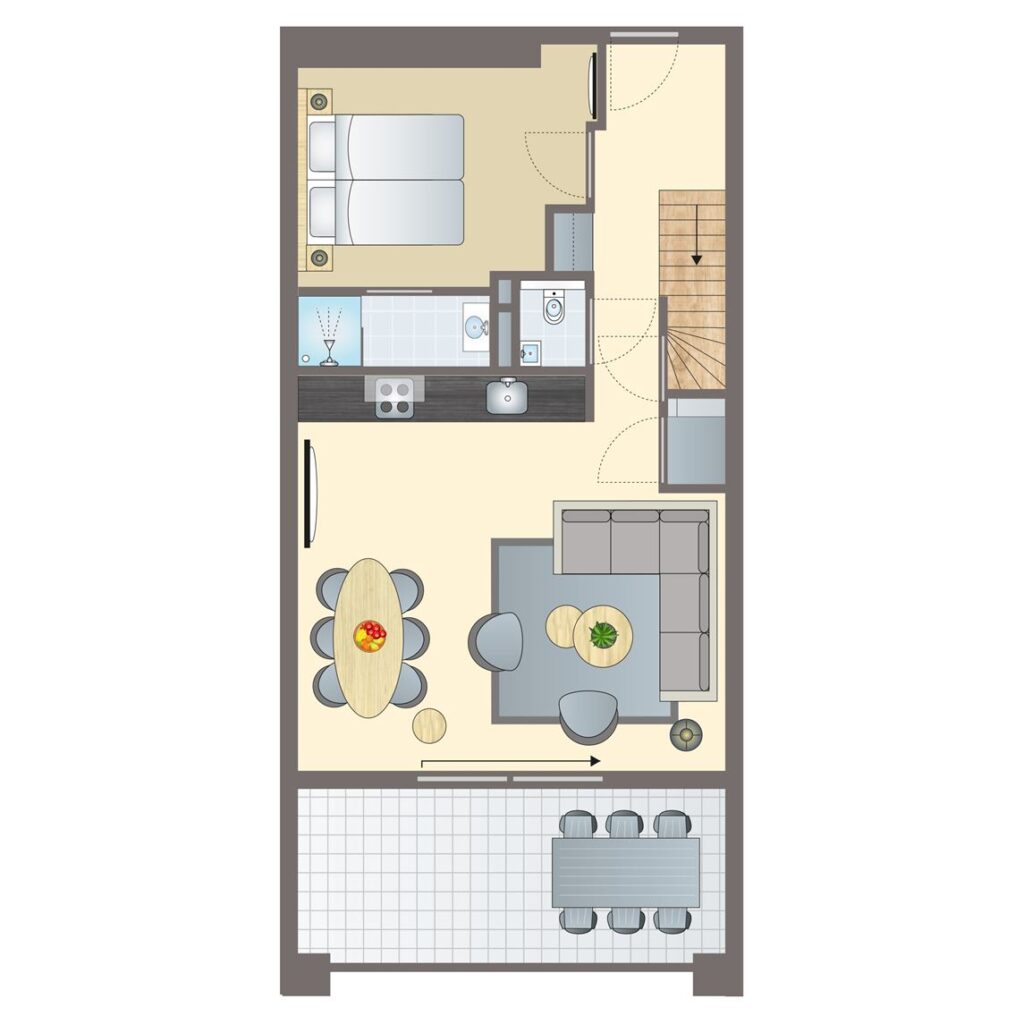 6-persoons appartement