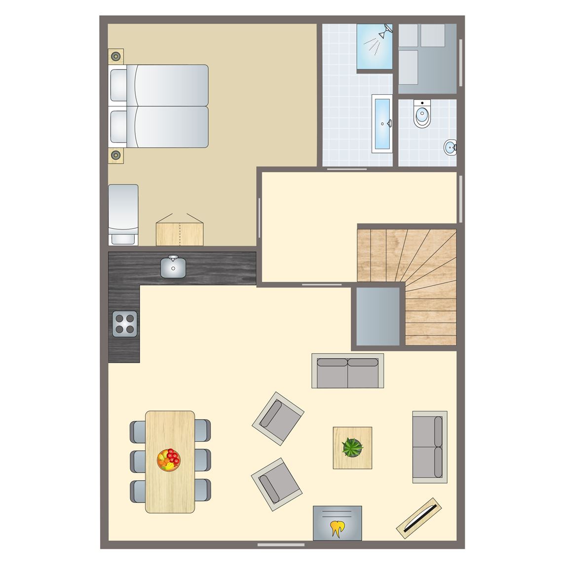 6-persoons accommodatie