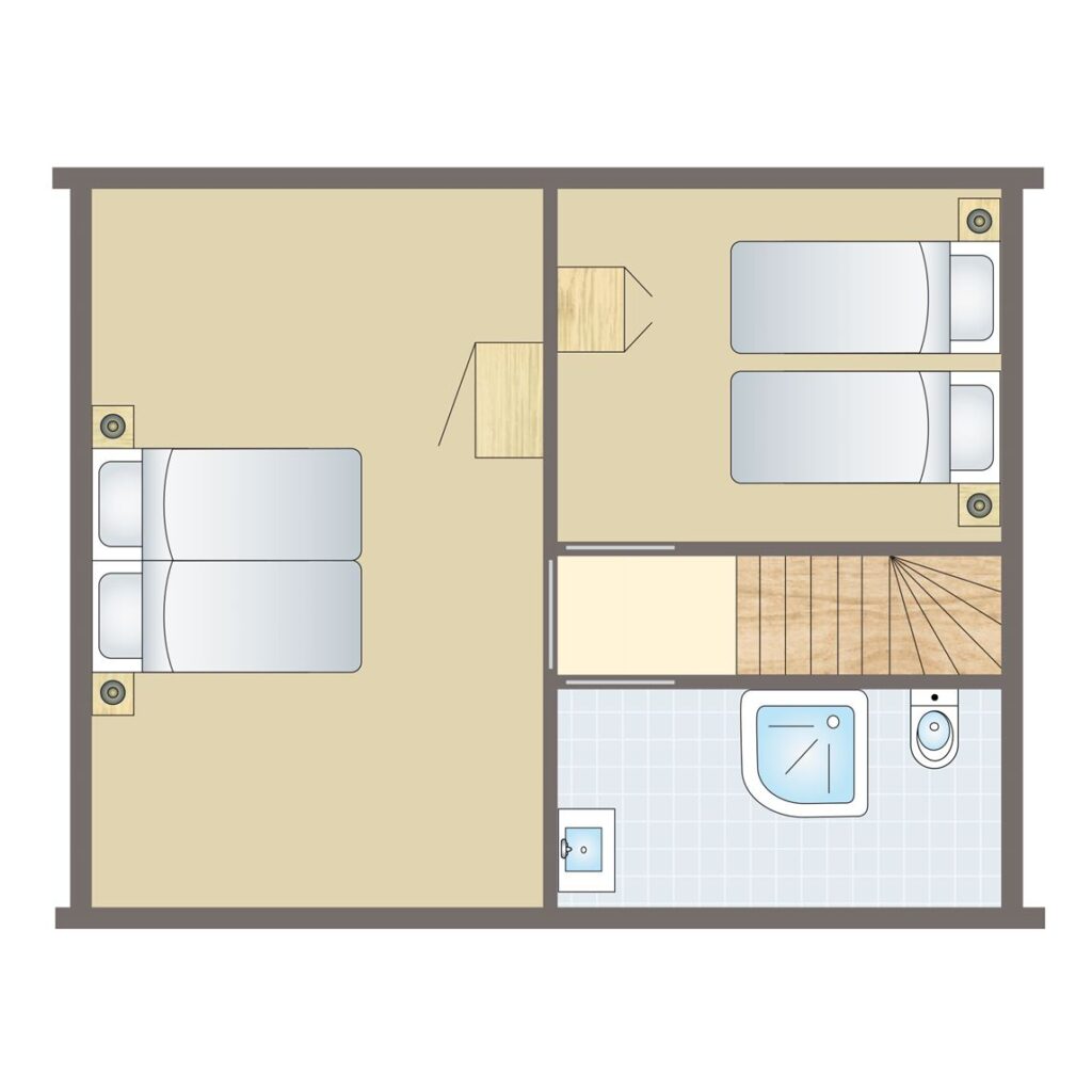 6-persoons kinderbungalow